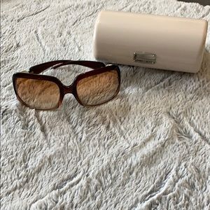 Jimmy  choo sunglasses with case